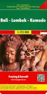 BALI - Lombok - Komodo. 1: 125 000