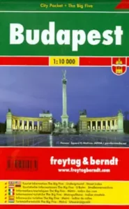 Budapest. 1:10 000. City Pocket + The Big Five