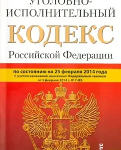 Criminal Executive Code of the Russian Federation as of February 25