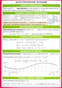 Integration of functions. A visual-dramatic manual